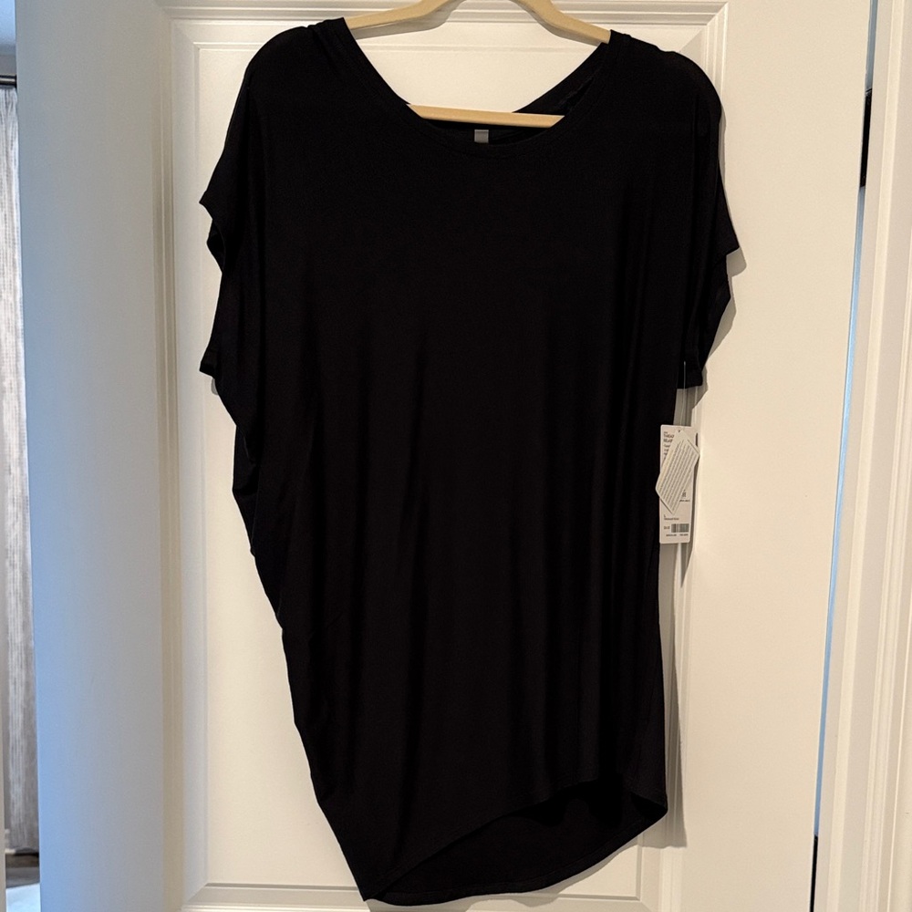 Athleta Black Short Sleeve Tee